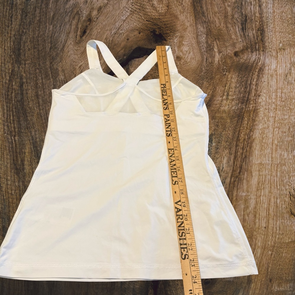 IVY PARK White Tank Top with Black Logo - Picture 6 of 7
